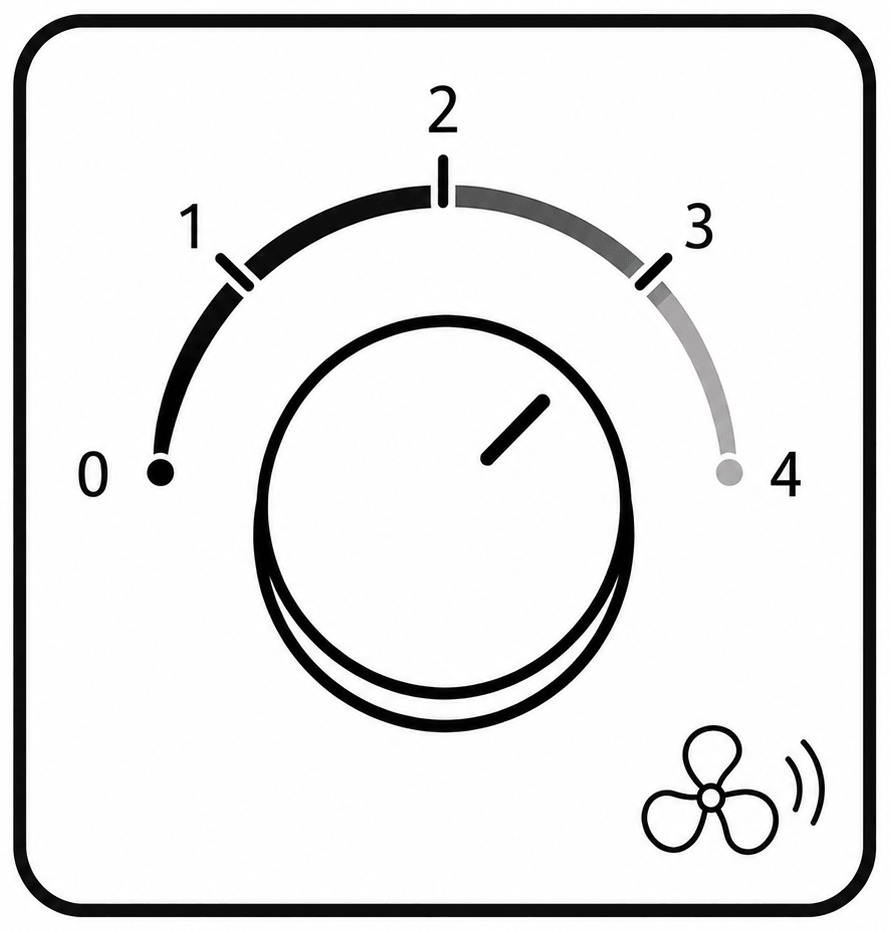 Silent ceiling-fan speed regulator